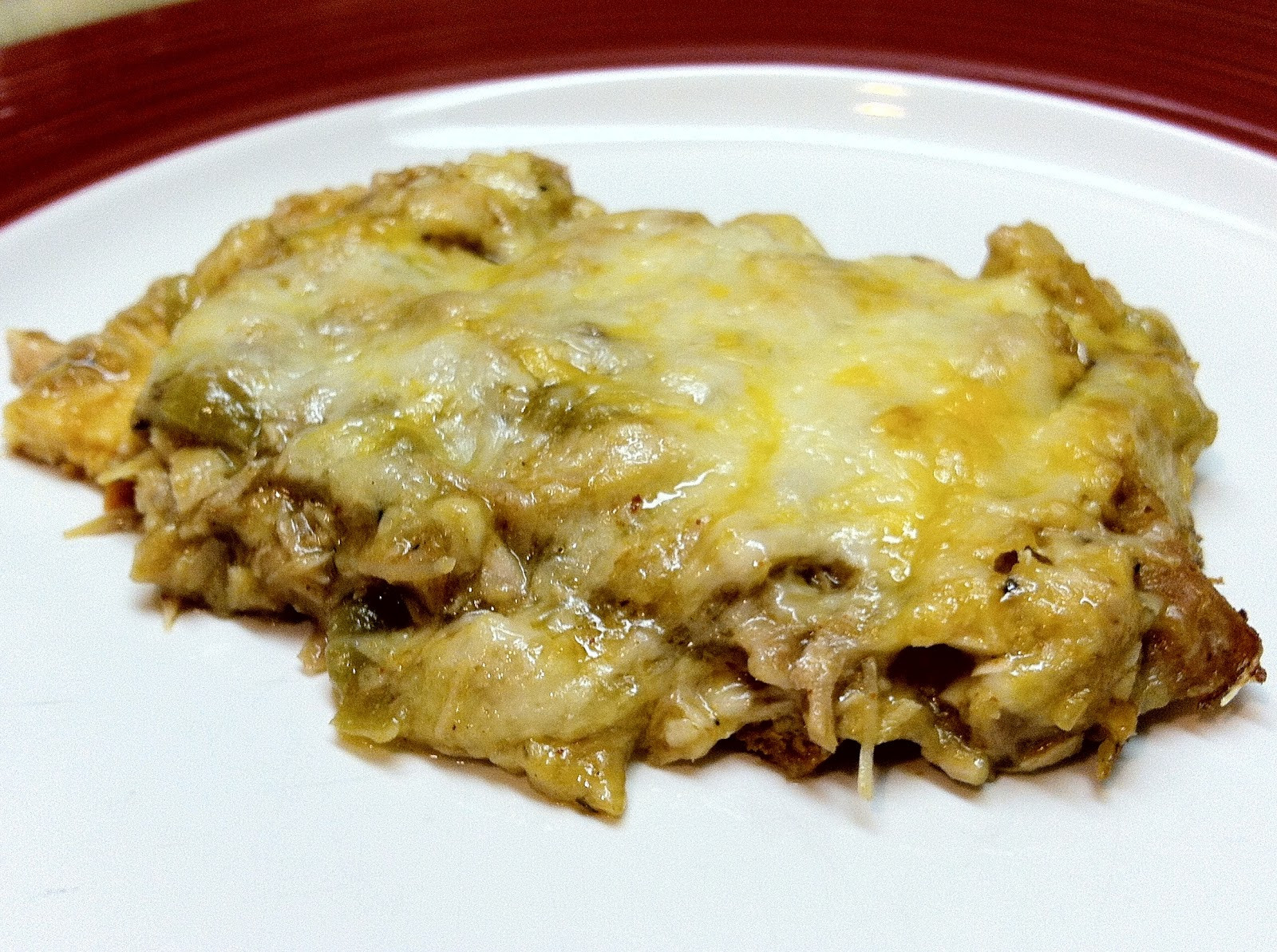 Green Chicken Enchilada Casserole
 Low Carb Layla Green Enchilada Casserole