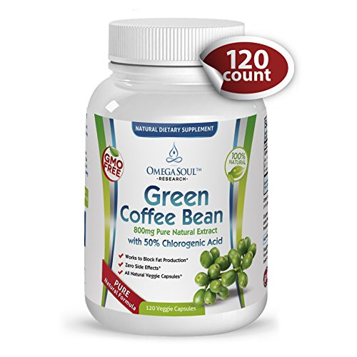 Green Coffee Bean Extract
 Pure Green Coffee Bean Extract with CGA 800 mg