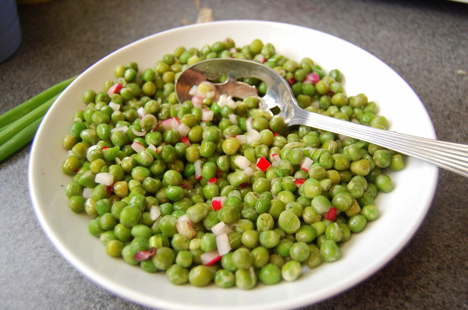 Green Pea Salad
 Daily Dishin Marinated Spring Pea Salad