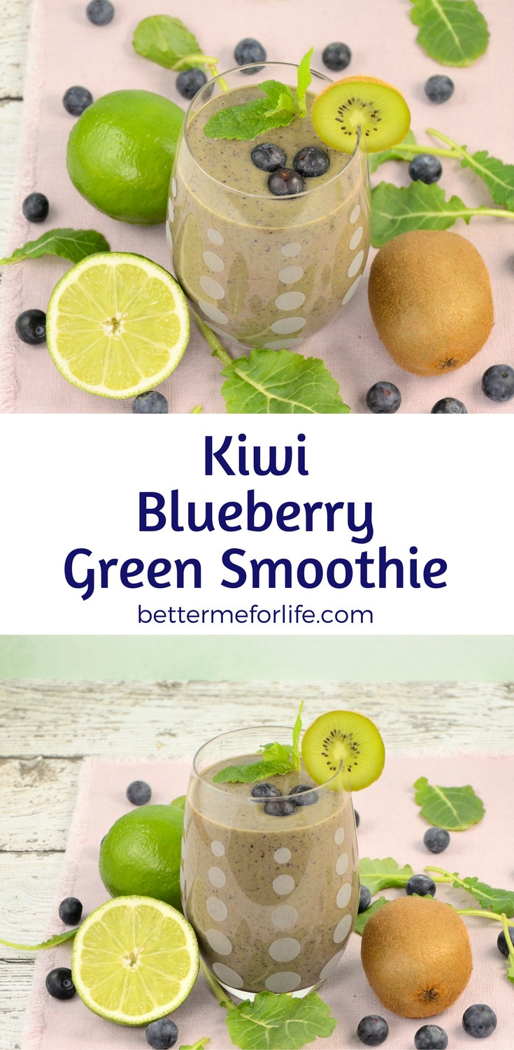 Green Smoothies For Life
 Kiwi Blueberry Green Smoothie Better Me for Life