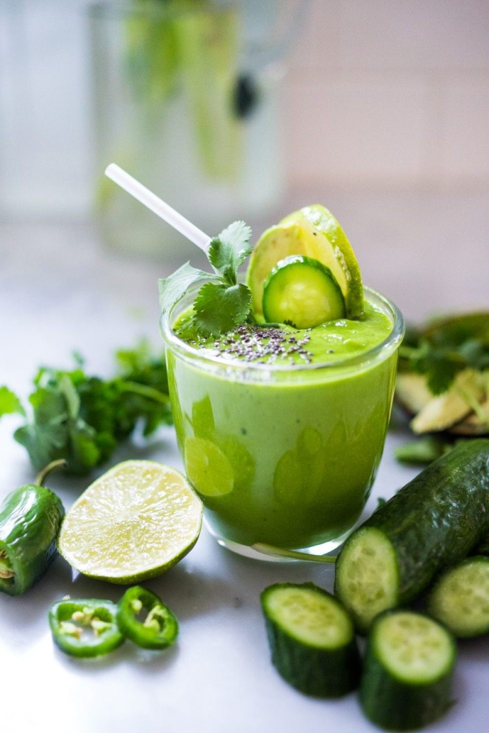 Green Smoothies Recipes
 Mexican Green Smoothie