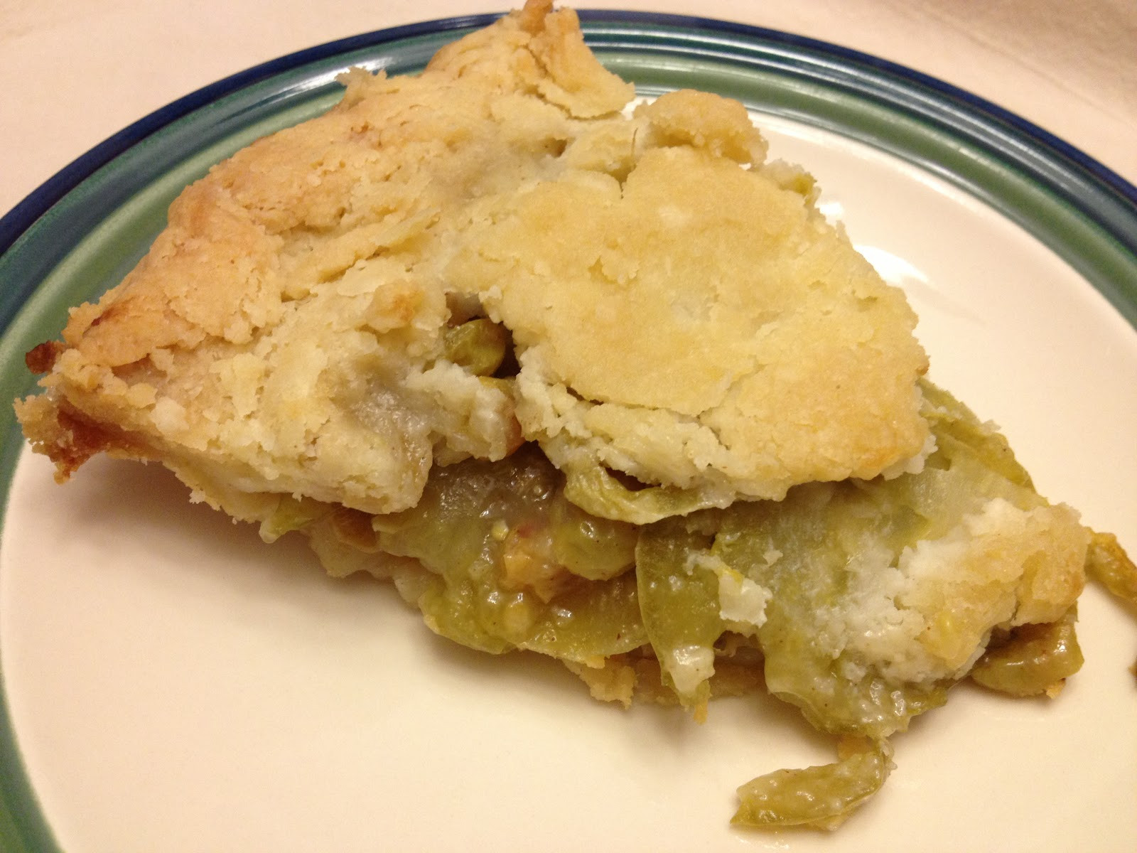 Green Tomato Pie
 Green Tomato Pie