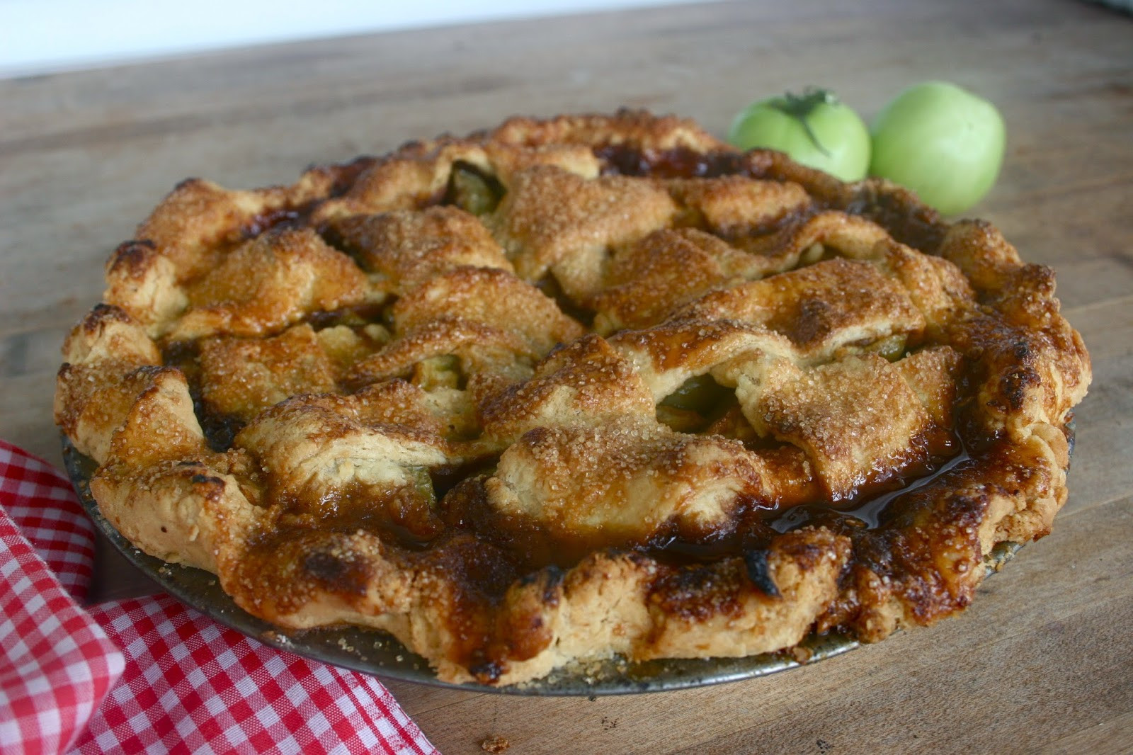 Green Tomato Pie
 Nothing in the House Green Tomato Pie