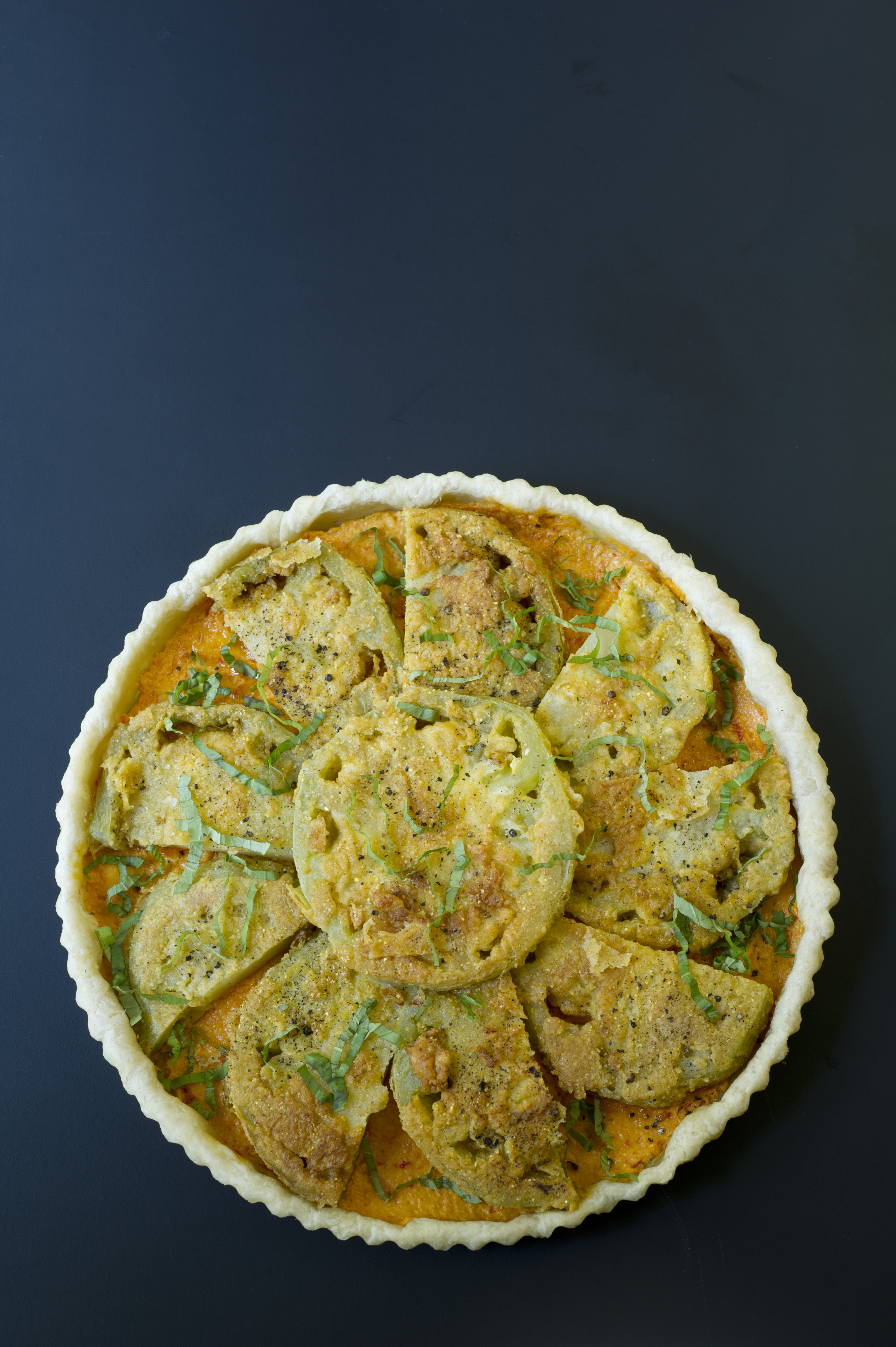 Green Tomato Pie
 green tomato pie savory