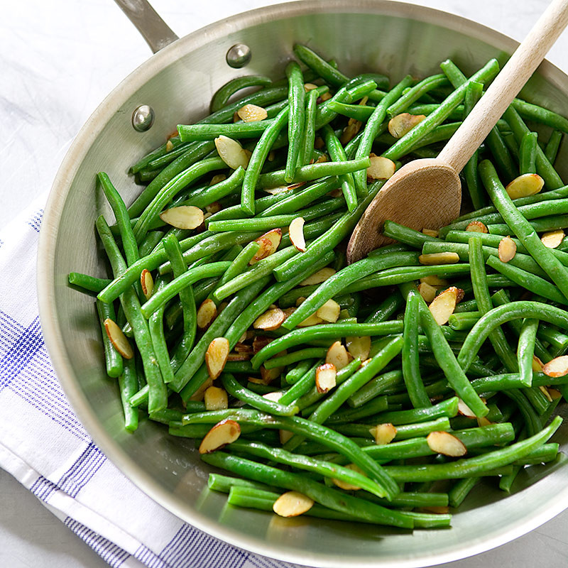 Greens And Beans
 Green Beans Amandine