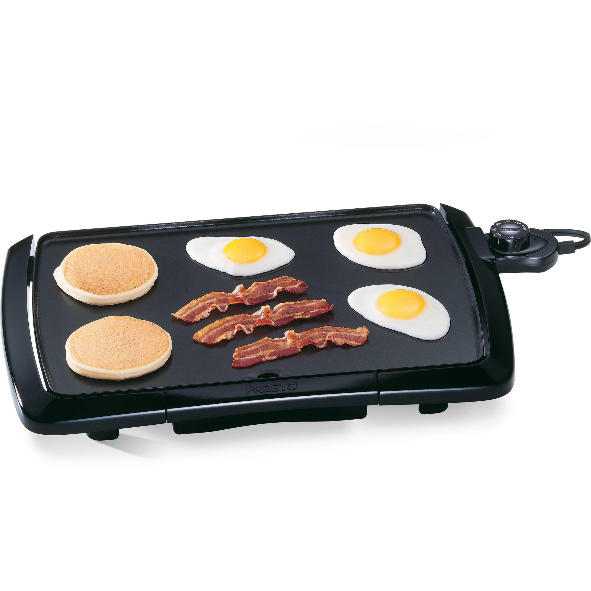 Griddle Temp For Pancakes
 Presto Cool Touch Electric Griddle