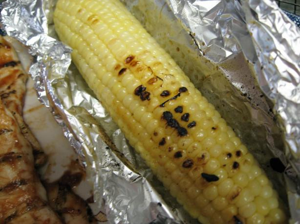 Grill Corn In Foil
 Kittencals Foil Wrapped Grilled Corn Recipe Food