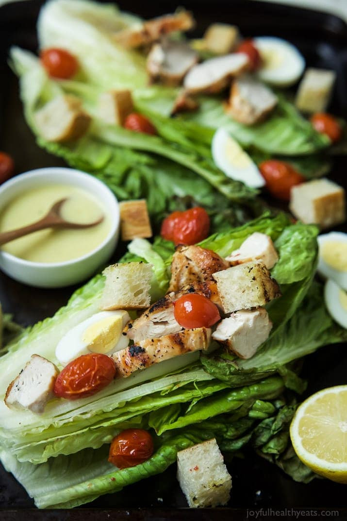 Grill Dinner Ideas
 Grilled Chicken Caesar Salad