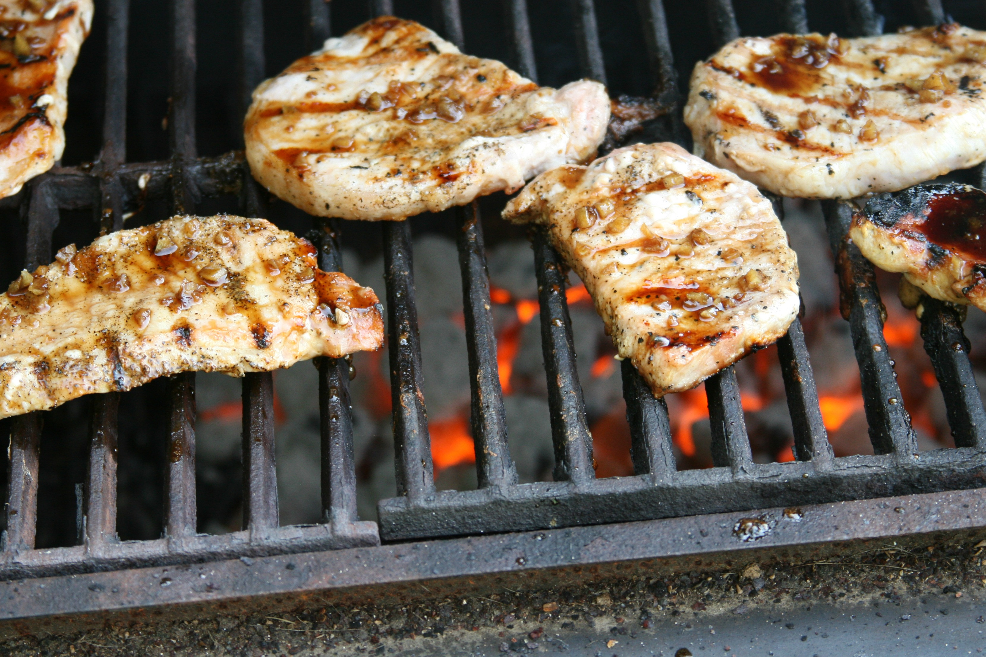 Grill Pork Chops Time
 Grilled Maple Balsamic Glazed Pork Chops A Farmgirl s