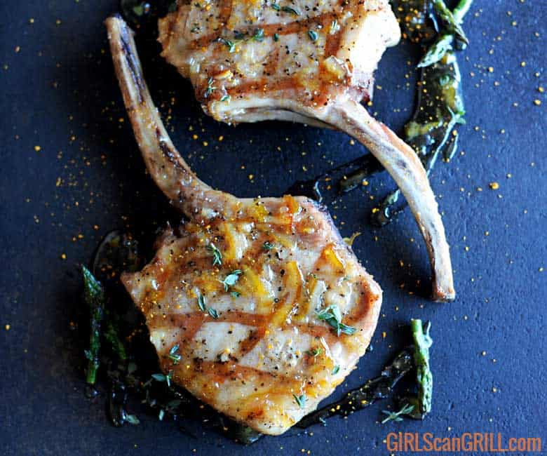 Grill Pork Chops Time
 Juicy Grilled Pork Chops with Cumin Orange Marmalade