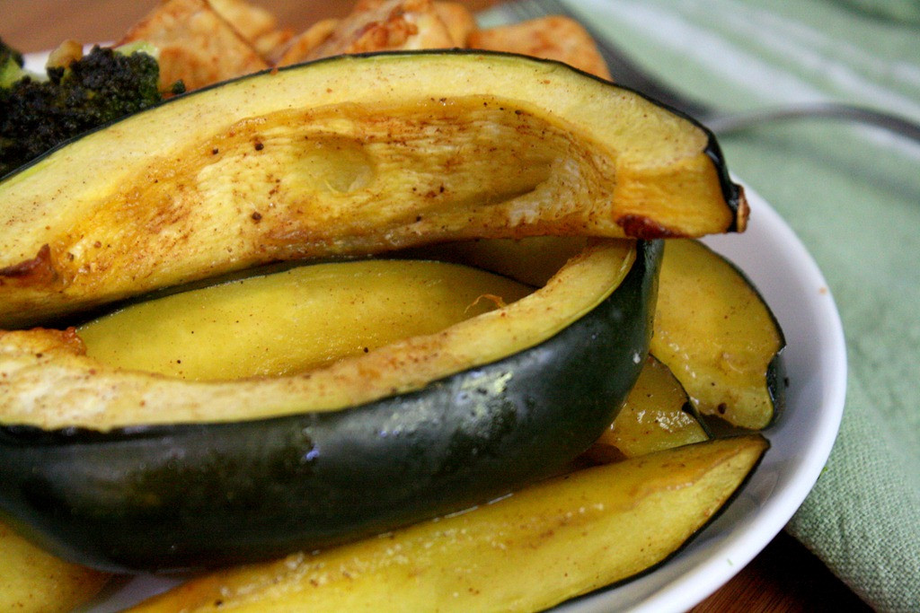 Grilled Acorn Squash
 Grilled Acorn Squash With Cranberry Ginger Maple Syrup