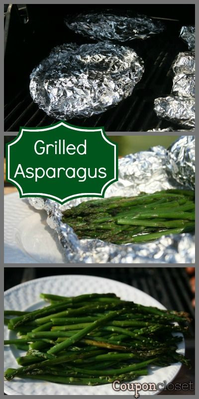 Grilled Asparagus Foil
 Grilled Asparagus