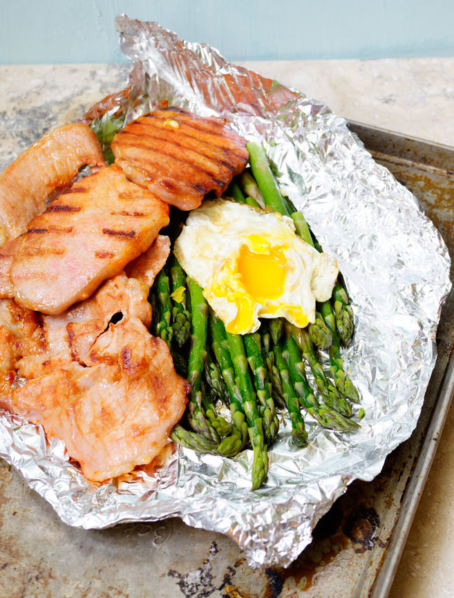 Grilled Asparagus In Foil
 Foil Wrap Grilled Asparagus