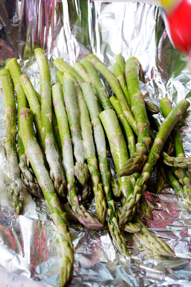 Grilled Asparagus In Foil
 Foil Wrap Grilled Asparagus