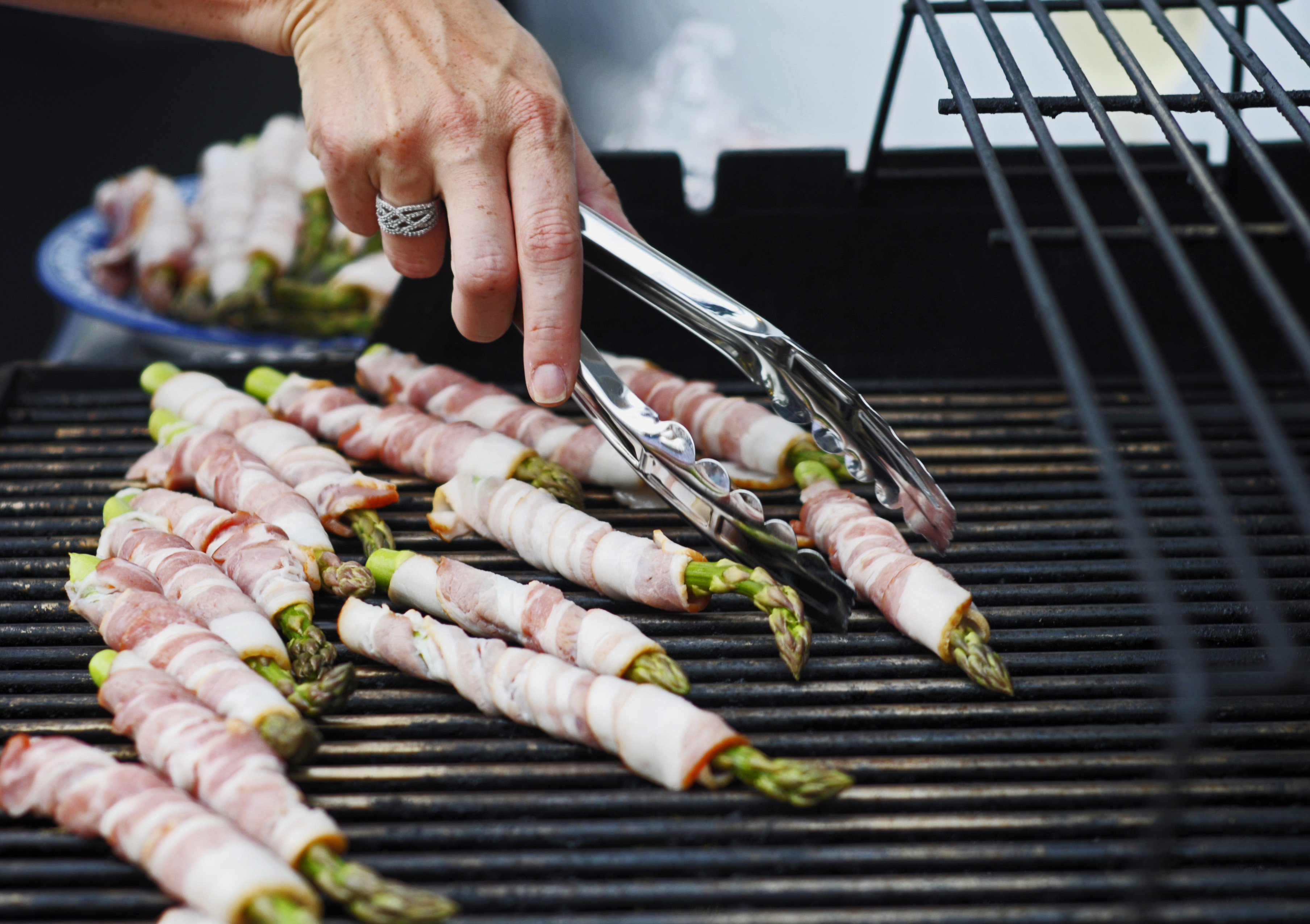 Grilled Bacon Wrapped Asparagus
 Grilled Bacon Wrapped Asparagus