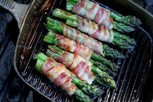 Grilled Bacon Wrapped Asparagus
 Grilled Asparagus Wrapped in Bacon – A Cup of Sugar … A