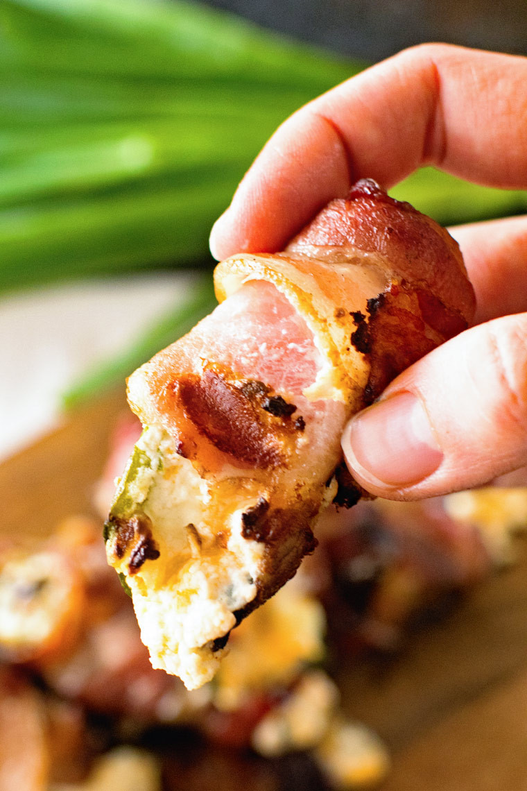 Grilled Bacon Wrapped Jalapeno Poppers
 Cheesy Grilled Bacon Wrapped Jalapeno Poppers VIDEO