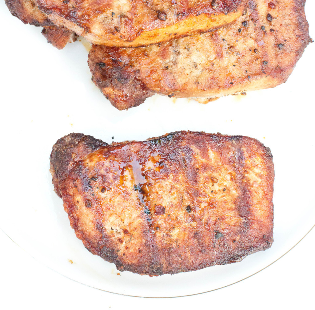 Grilled Boneless Pork Chops
 Grilled Boneless Pork Chops Served From Scratch