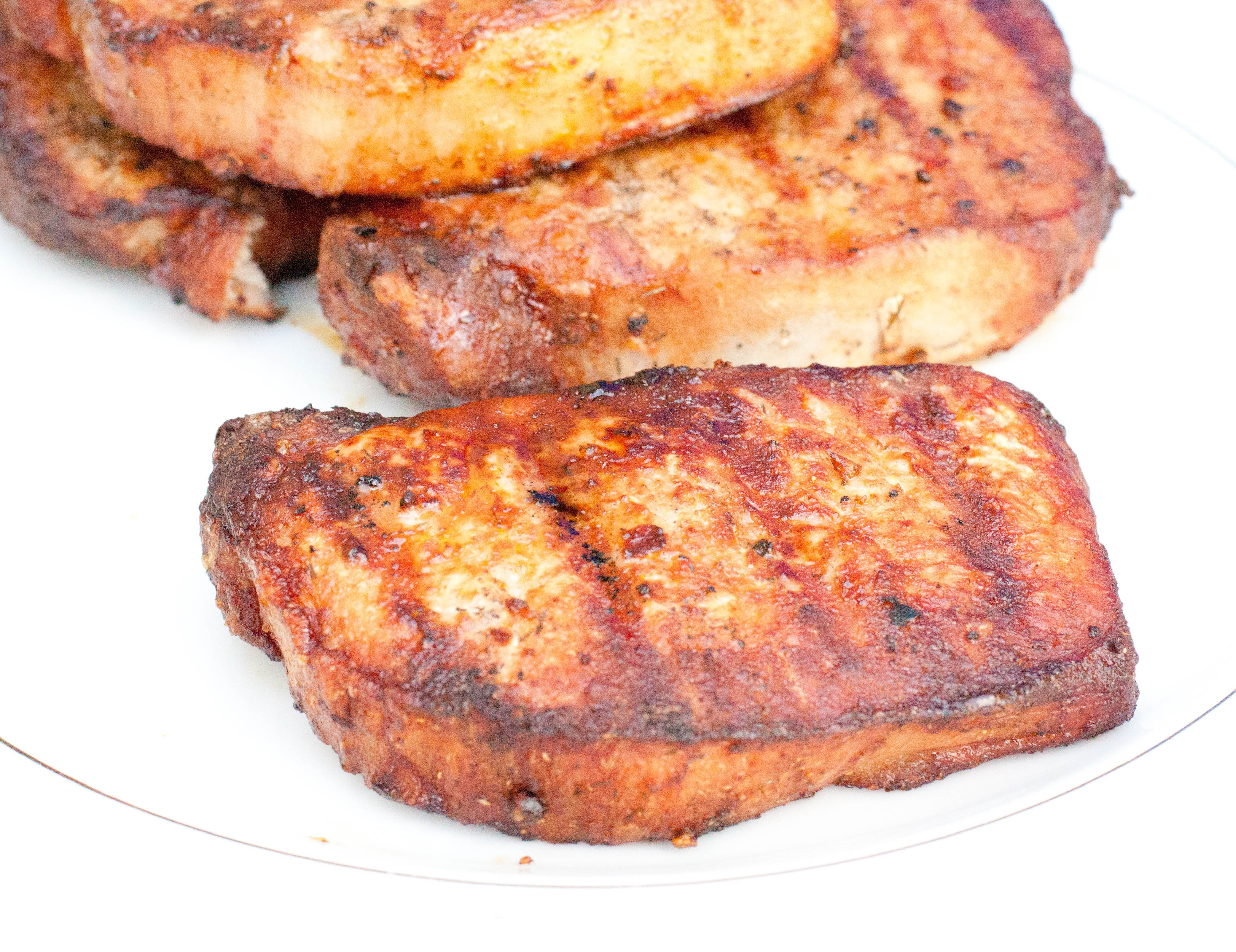 Grilled Boneless Pork Chops
 Grilled Boneless Pork Chops Served From Scratch