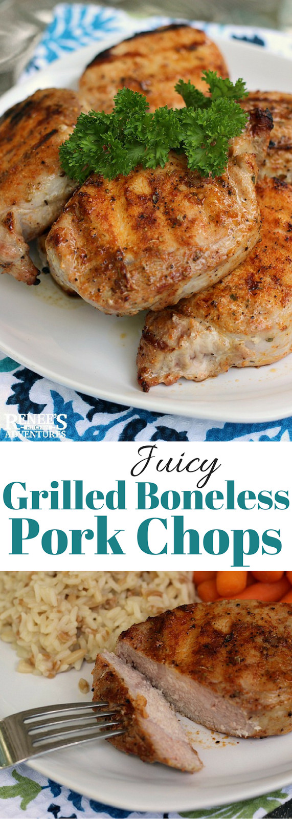 Grilled Boneless Pork Chops
 Juicy Grilled Boneless Pork Chops