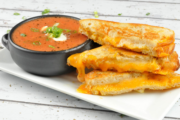 Grilled Cheese And Tomato Soup
 Truffled Grilled Cheese with Tomato Soup Recipe Home Chef