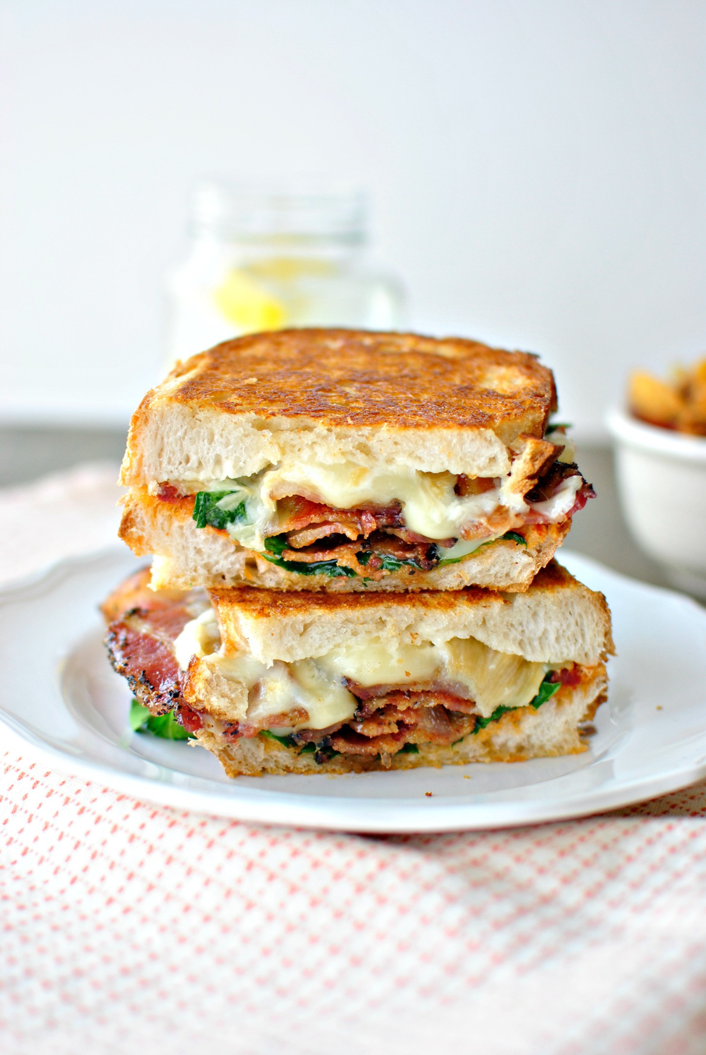 Grilled Cheese Sandwiches
 Simply Scratch Fancy BLT Grilled Cheese Sandwiches
