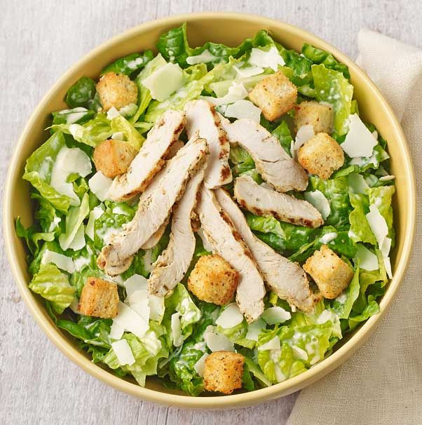 Grilled Chicken Salad Calories
 grilled chicken caesar salad no croutons calories