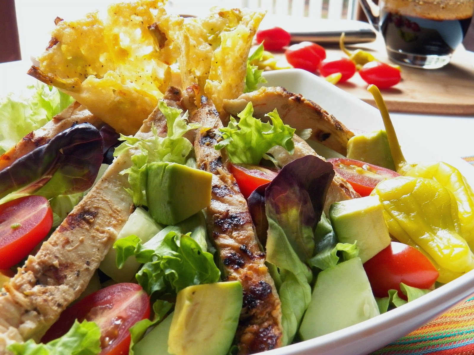 Grilled Chicken Salad Calories
 calories in grilled chicken salad with balsamic dressing