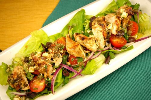 Grilled Chicken Salad Recipes
 Greek Grilled Chicken Salad Recipe