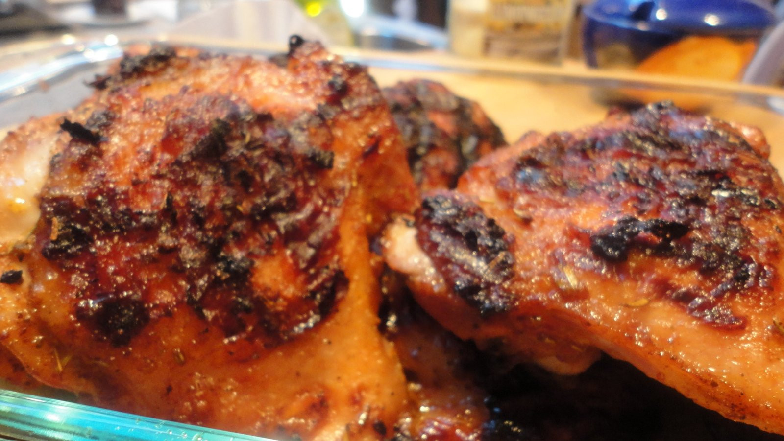 Grilled Chicken Thighs
 Paleo Maple Grilled Chicken Thighs