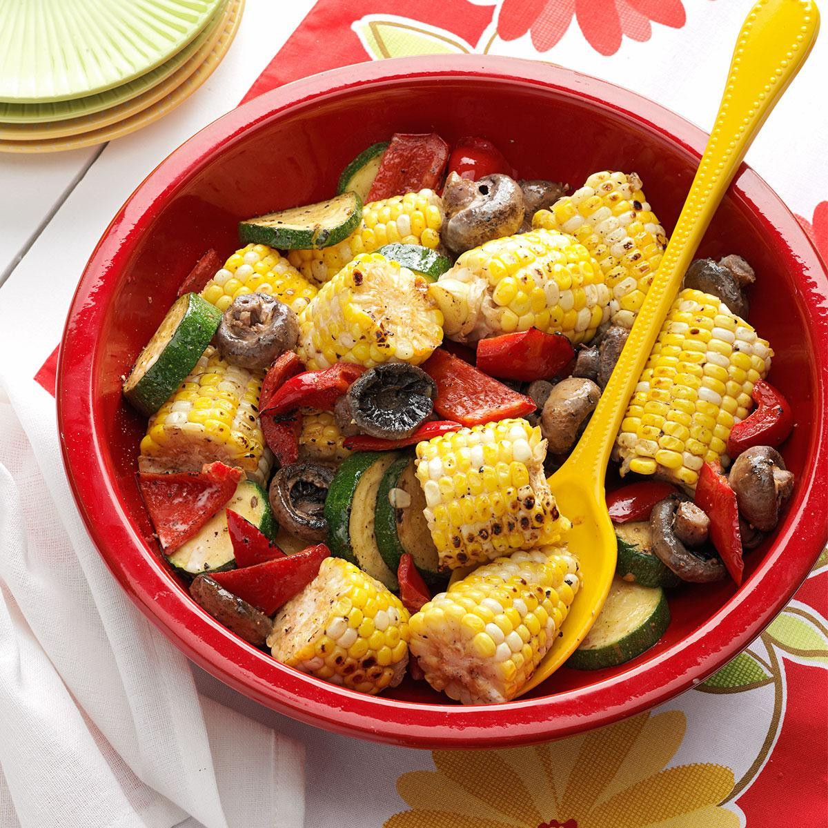 Grilled Corn Recipe
 Grilled Corn Medley Recipe