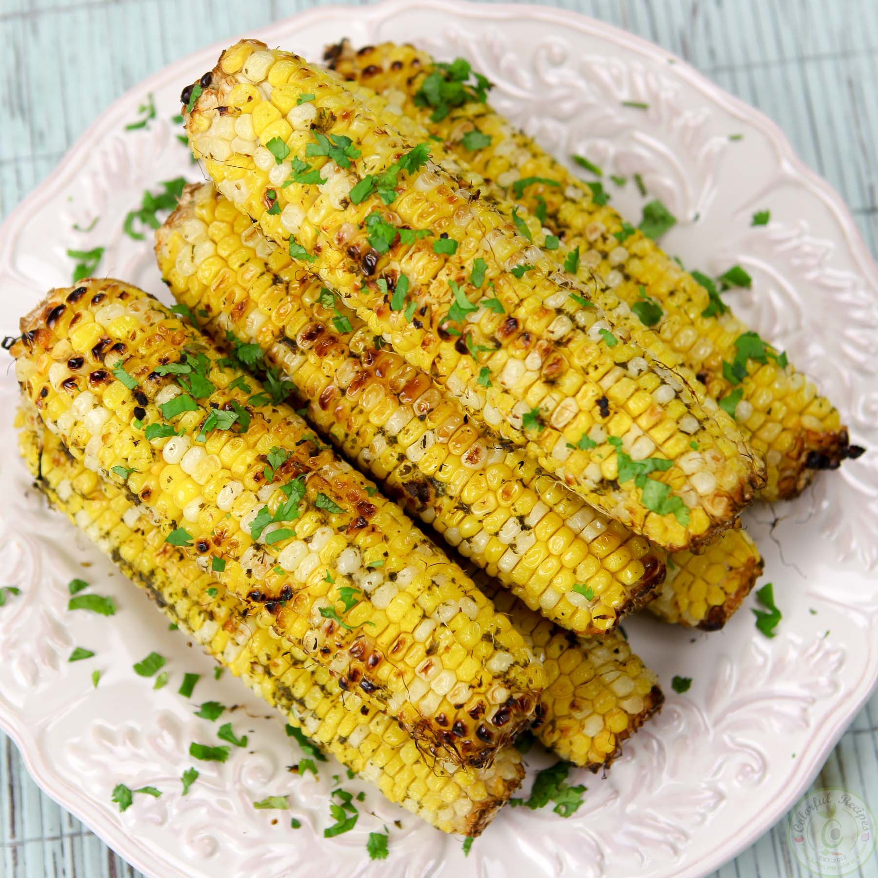 Grilled Corn Recipe
 grilled garlic corn on the cob recipes