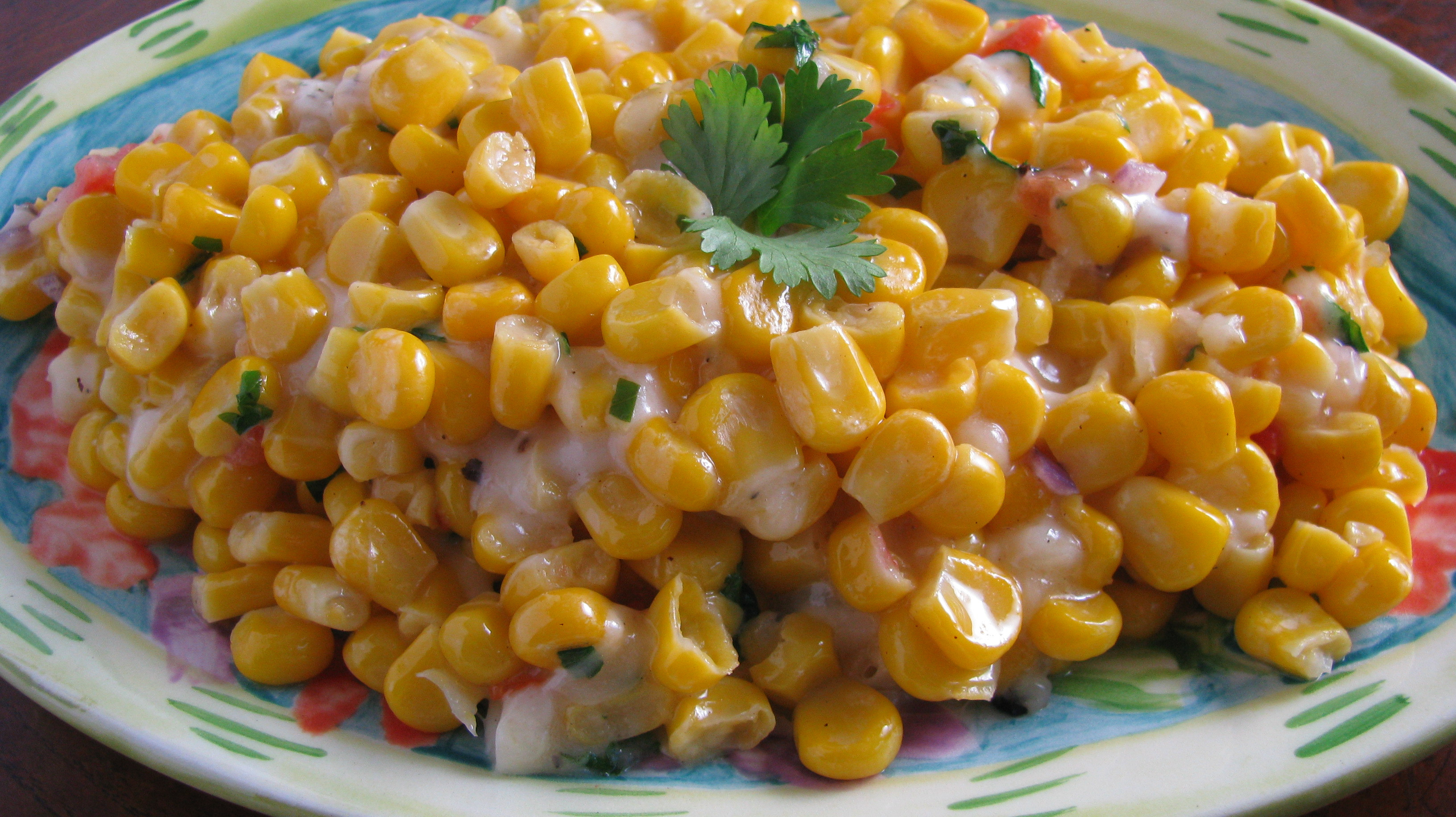 Grilled Corn Salad
 Grilled Corn Salad with Lime and Cilantro How Sweet Eats