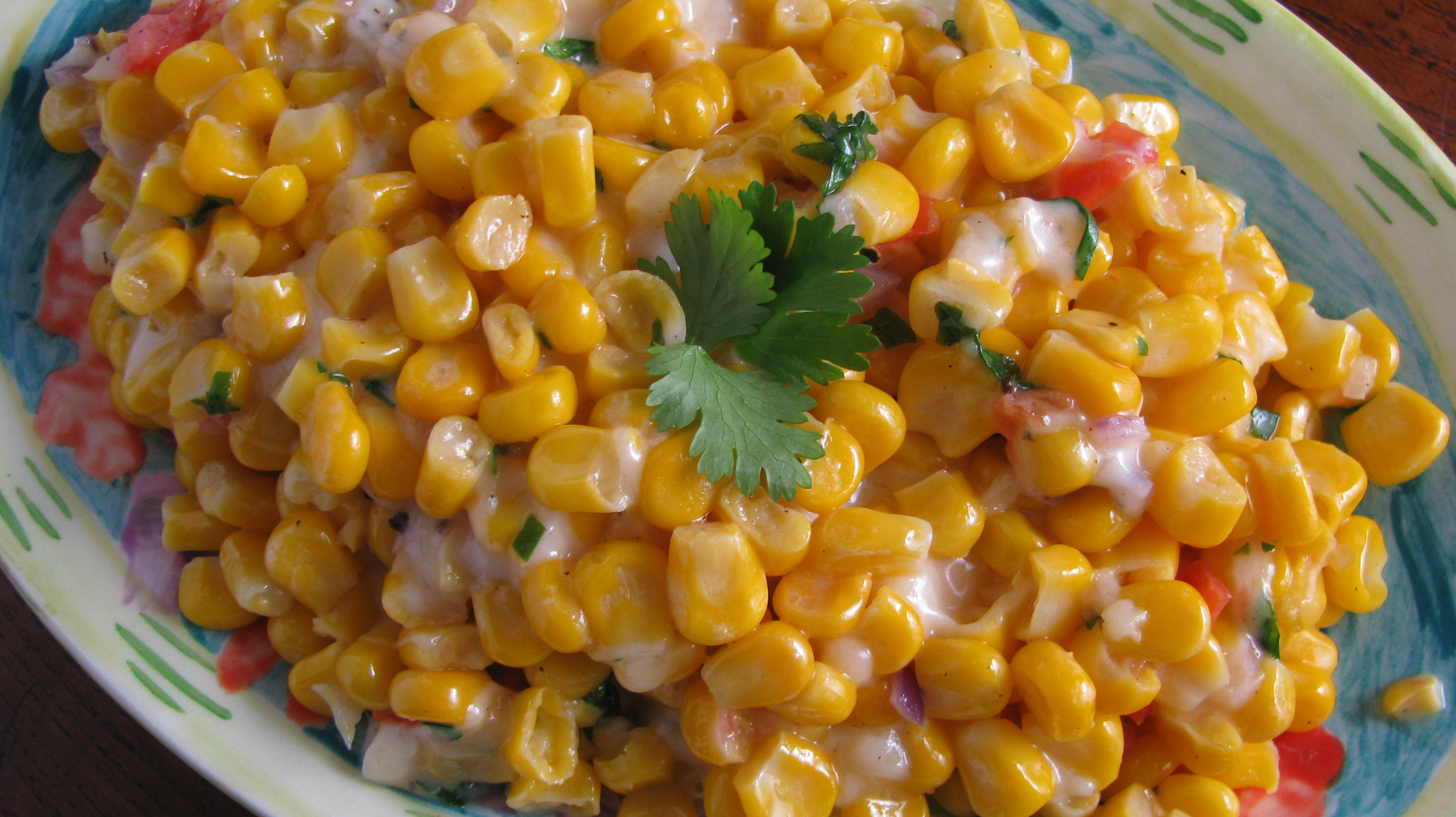 Grilled Corn Salad
 Grilled Corn Salad with Lime and Cilantro How Sweet Eats