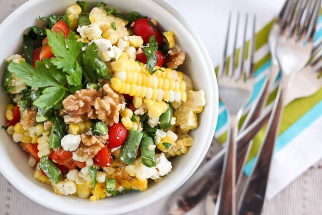 Grilled Corn Salad
 Grill Roasted Corn Salad • The Healthy Foo