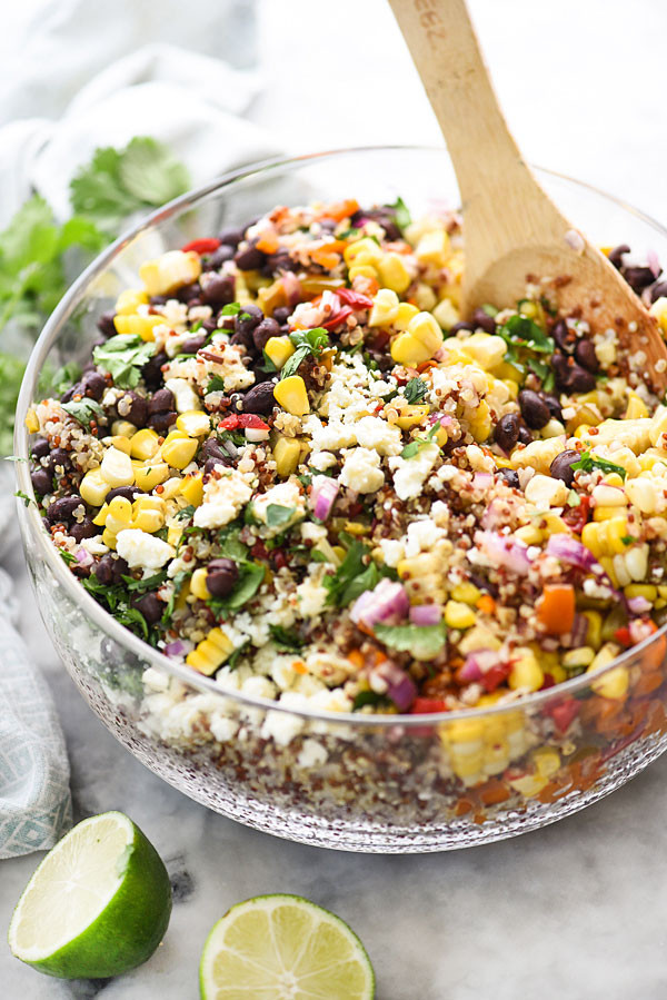 Grilled Corn Salad
 Southwest Quinoa and Grilled Corn Salad