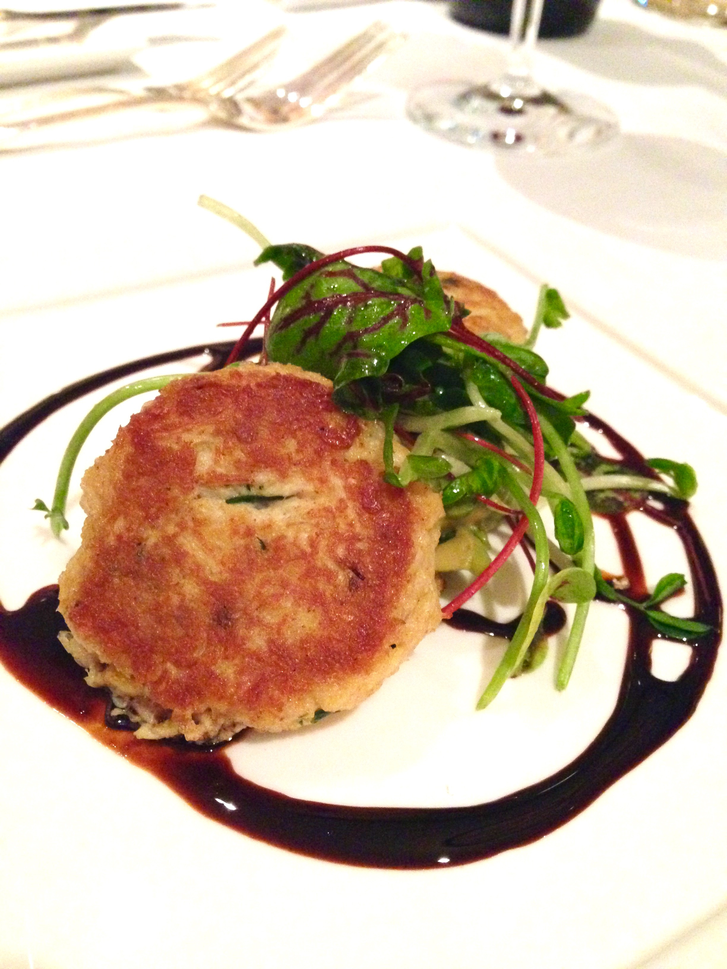 Grilled Crab Cakes
 Annona Restaurant