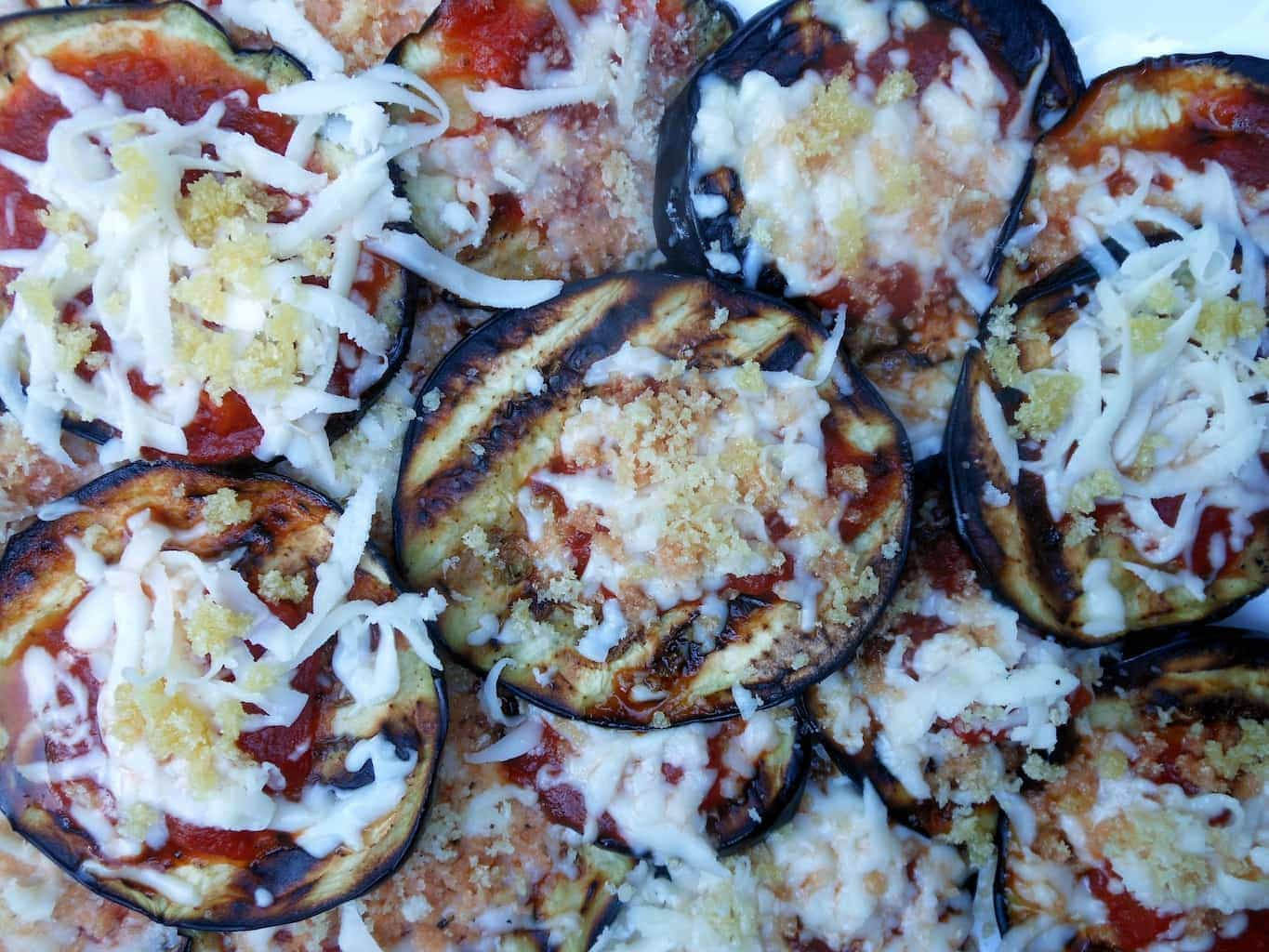 Grilled Eggplant Parmesan
 Grilled Eggplant Parmesan Sugar Dish Me