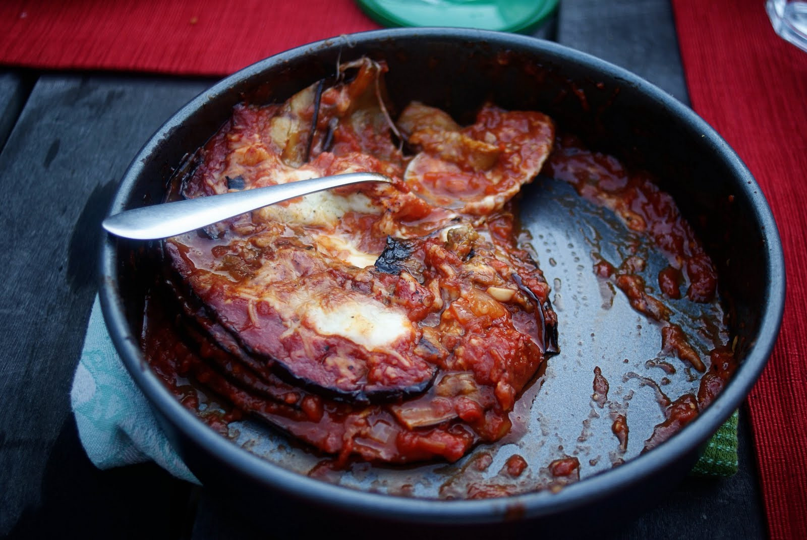 Grilled Eggplant Parmesan
 Grilled Eggplant Parmesan