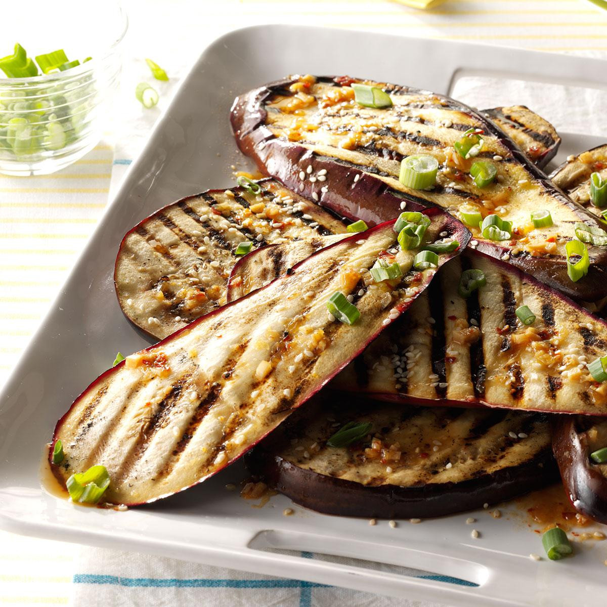 Grilled Eggplant Recipe
 Lime and Sesame Grilled Eggplant Recipe