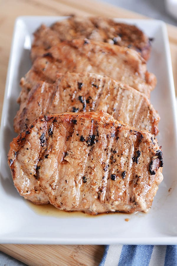 Grilled Pork Chops
 Tender Grilled Pork Chops Mel s Kitchen Cafe