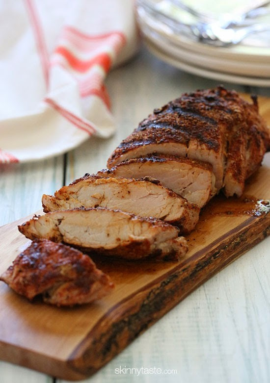 Grilled Pork Loin
 Grilled Cumin Spiced Pork Tenderloin