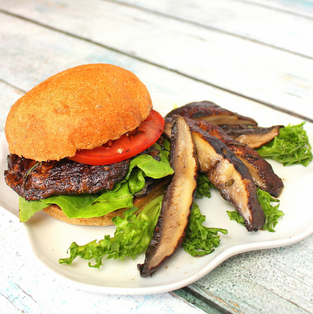 Grilled Portobello Mushrooms
 Grilled Portobello Mushrooms SundaySupper