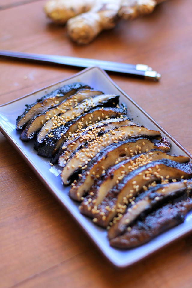 Grilled Portobello Mushrooms
 Balsamic Ginger Grilled Portobello Mushrooms The Roasted