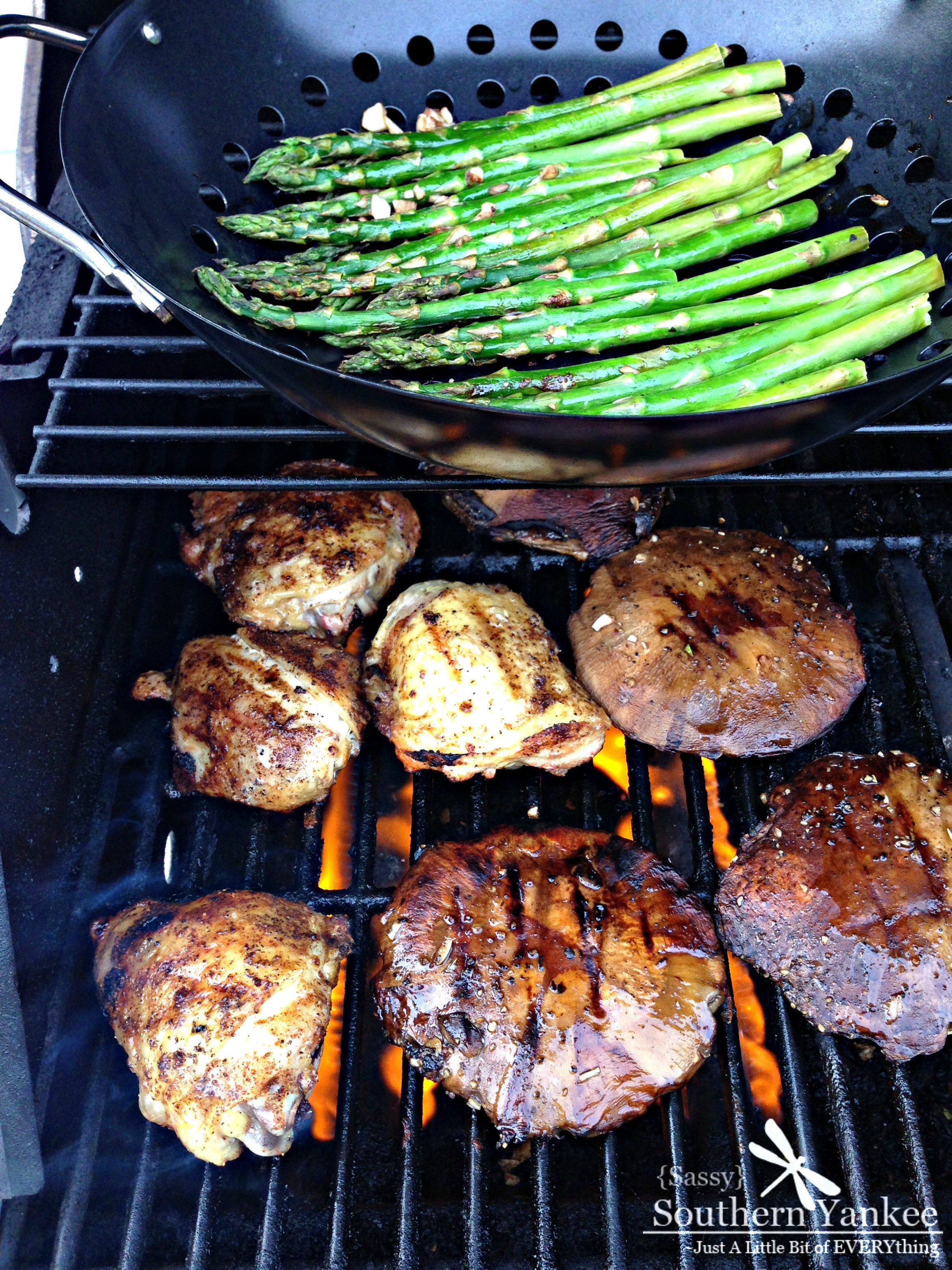 Grilled Portobello Mushrooms
 Balsamic Garlic Grilled Portobello Mushrooms Sassy