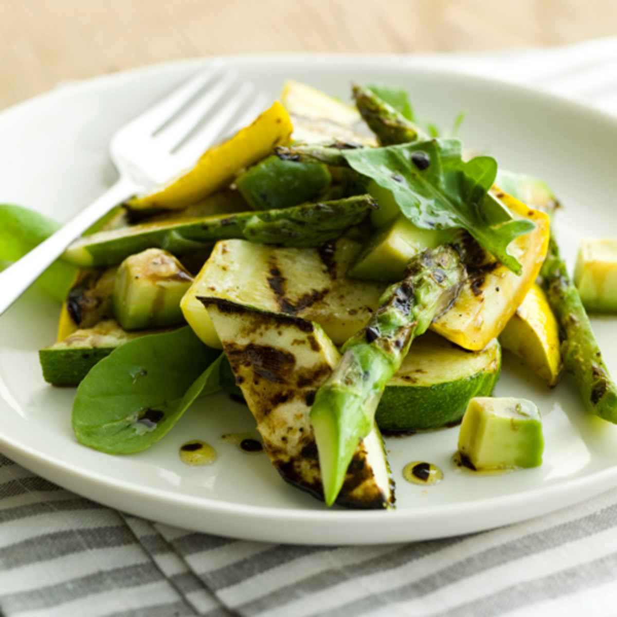 Grilled Summer Squash
 Grilled Zucchini and Summer Squash Salad with Avocado