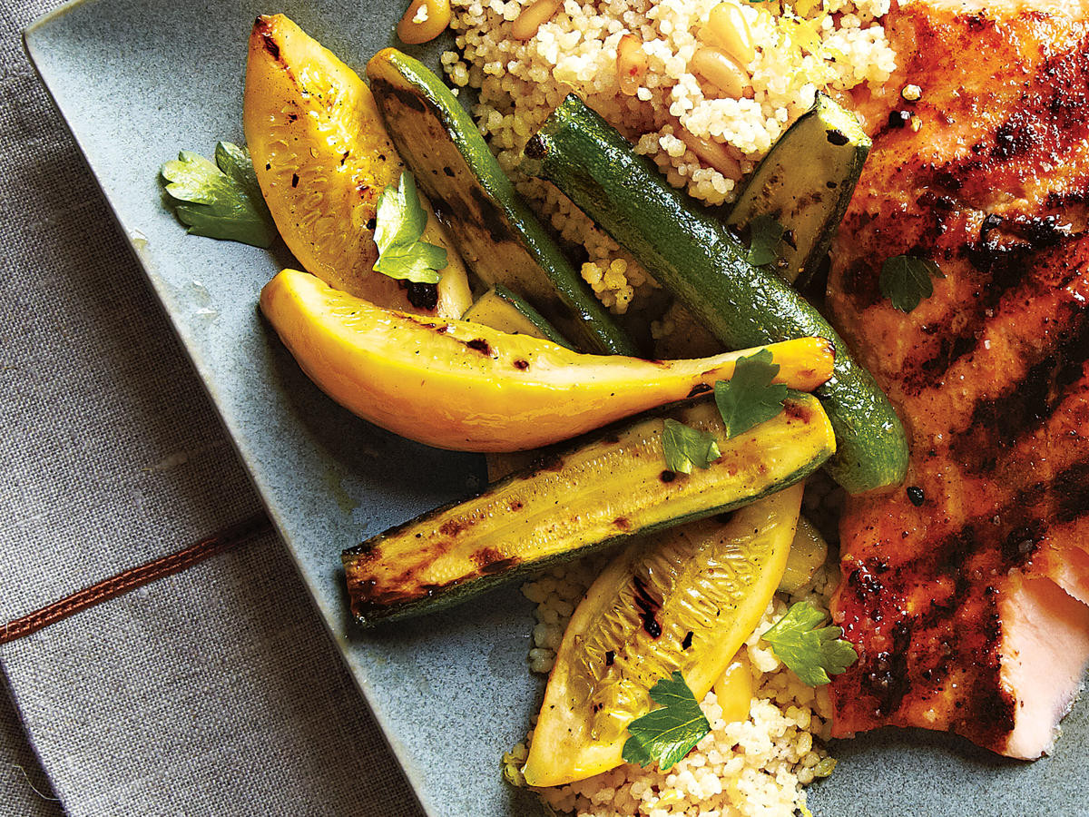 Grilled Summer Squash
 More Than 100 Zucchini and Yellow Squash Recipes Cooking