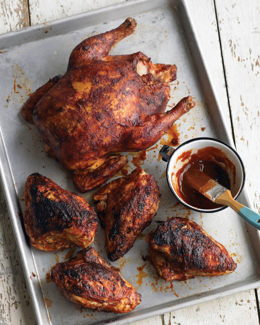 Grilled Whole Chicken
 5 New Things To Grill • Checks and Spots