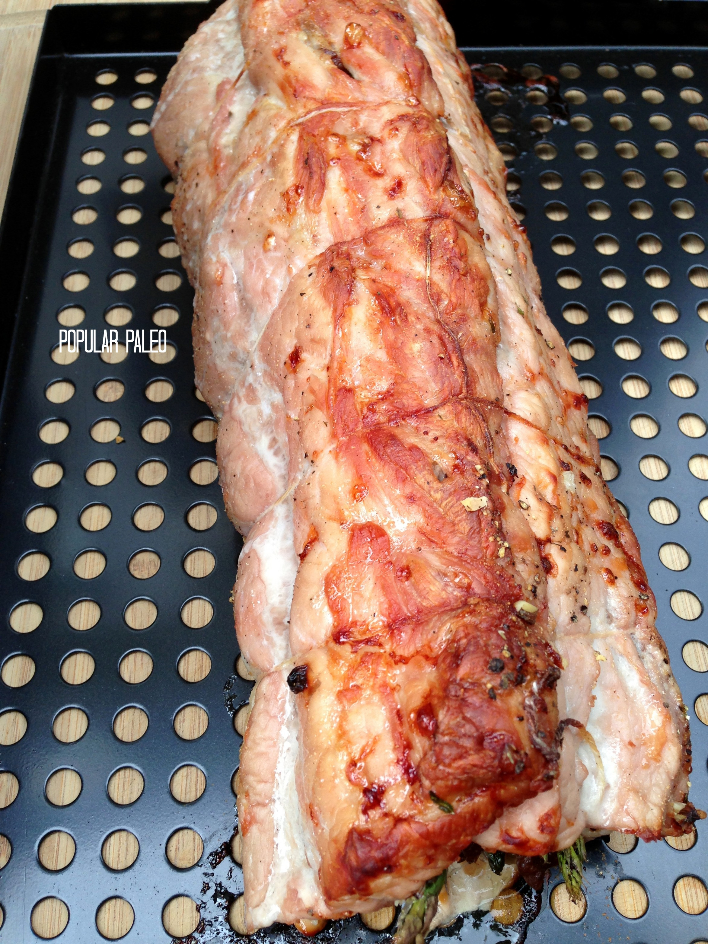 Grilled Whole Pork Loin
 grilling whole pork loin