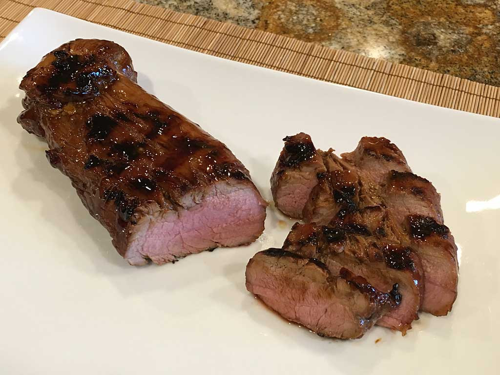 Grilled Whole Pork Loin
 cooking a whole beef tenderloin on a weber gas grill